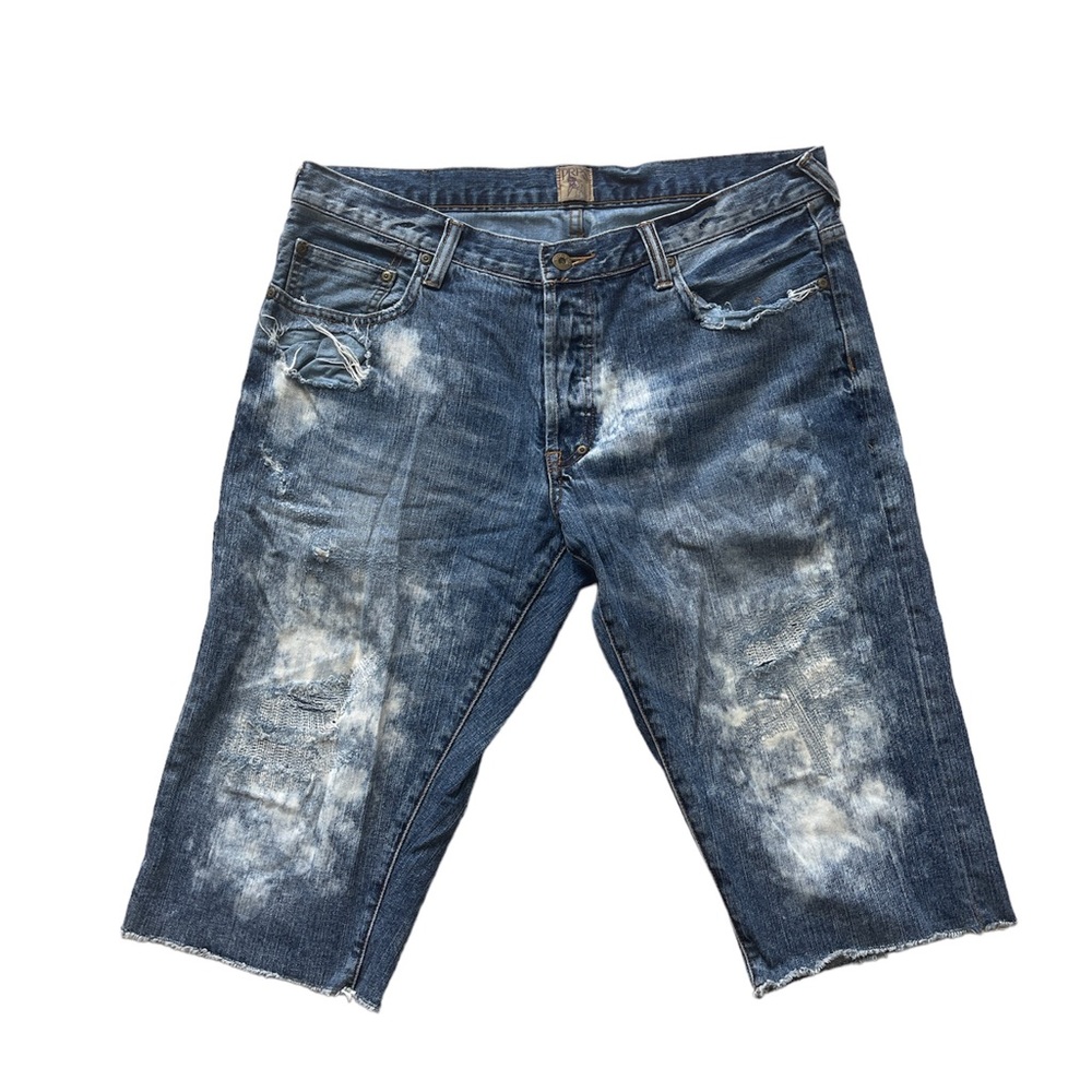PRPS Distressed Denim Shorts Size 36